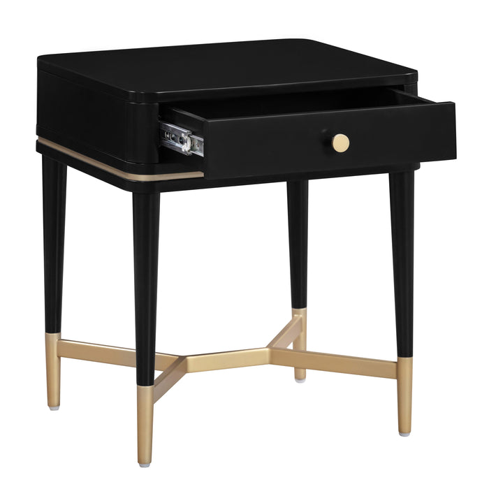 Julieta Black Nightstand - UK
