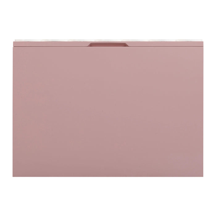 Tori Motif Mauve Nightstand - UK
