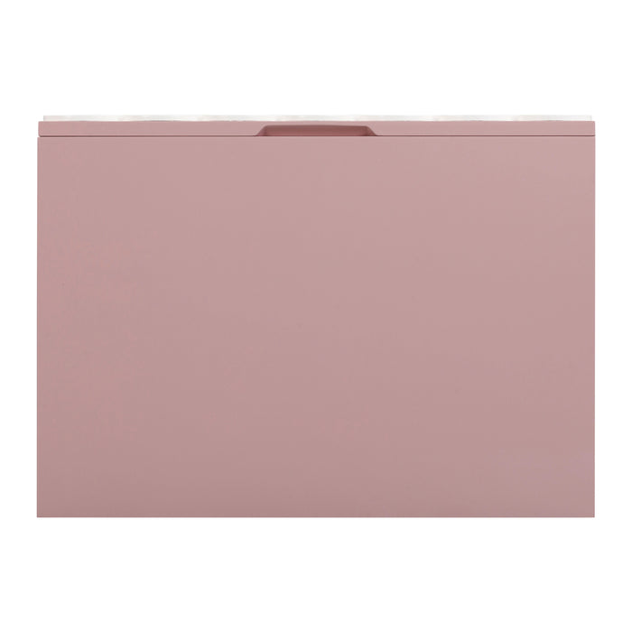 Tori Motif Mauve Nightstand