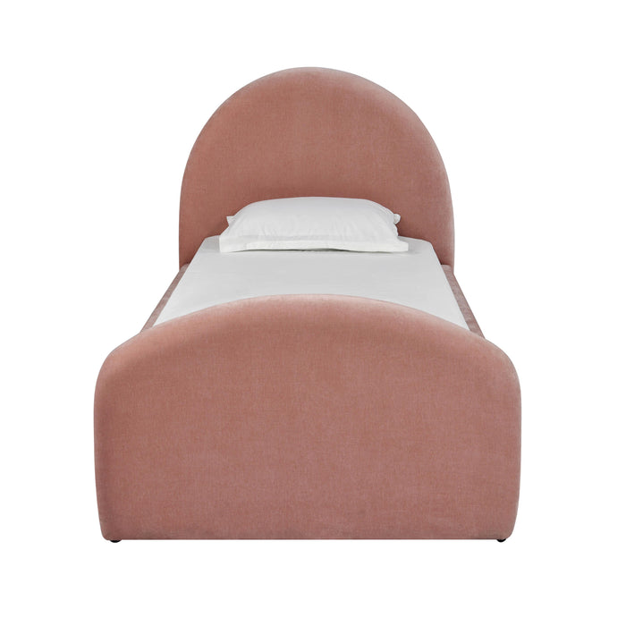 Moon Rose Upcycled Chenille Twin Bed