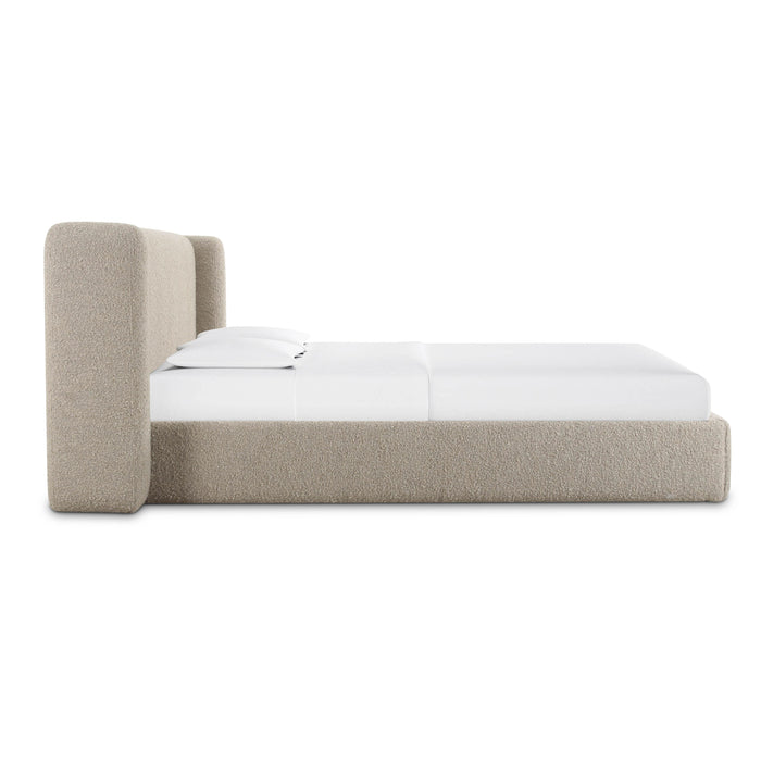 Babette Tan Boucle King Bed