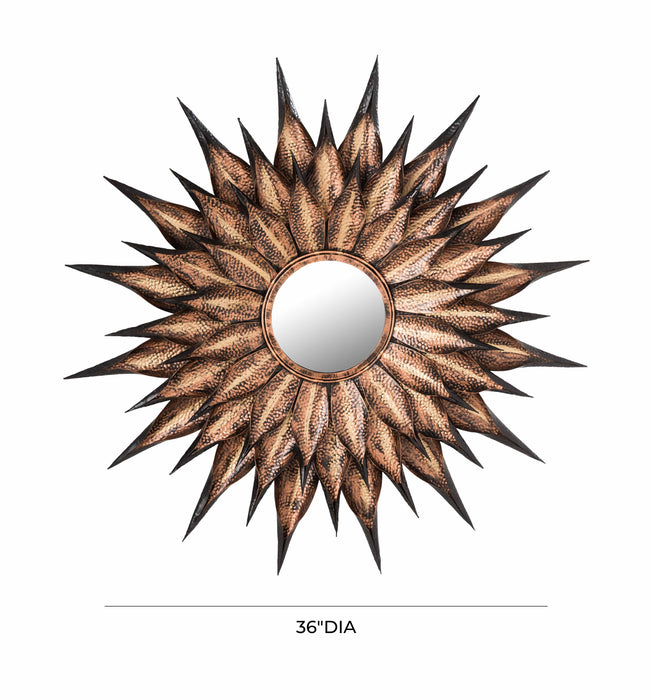 Sunflower Antique Wall Mirror 5