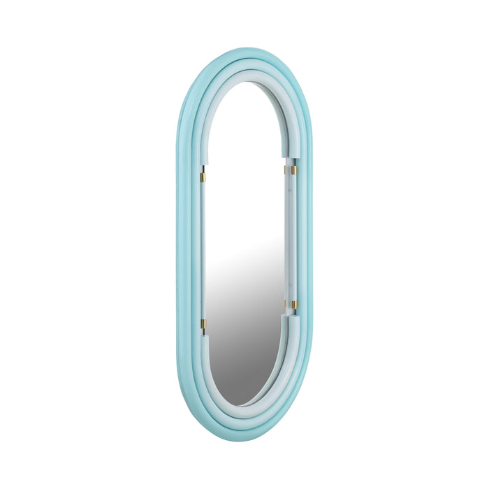 Neon Wall Mirror in Blue 6