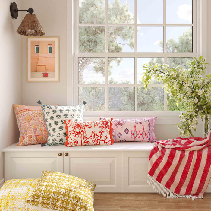 Frazzle Haystack Yellow Cushion