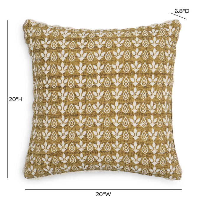 Harvest Printed Cotton 20 Inch Accent Cushion