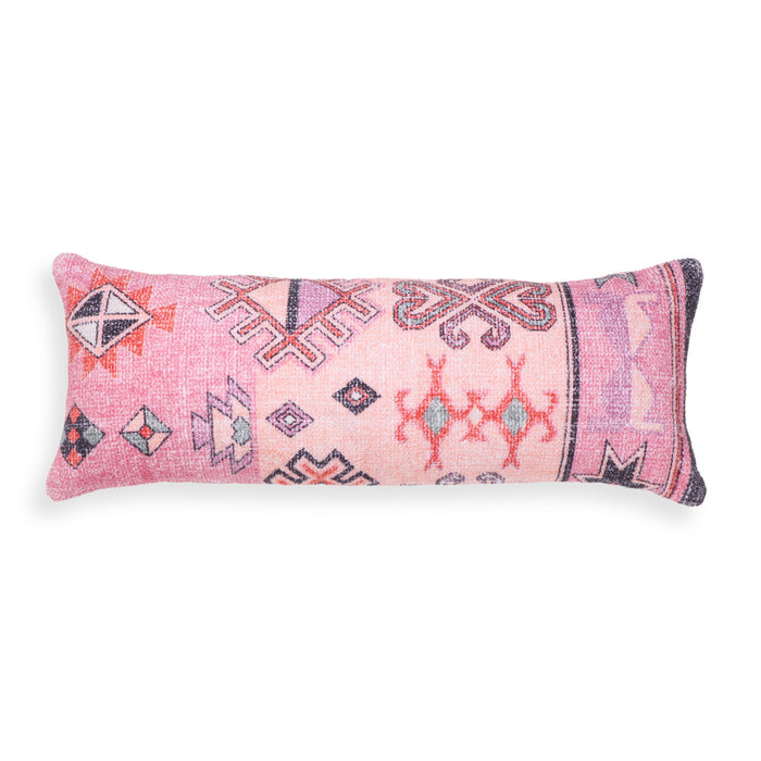 Persia Pink Cotton 27 x 10 inch Bolster Pillow