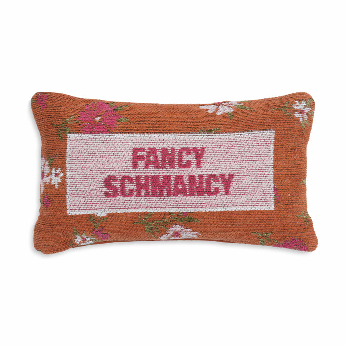 Fancy Schmancy Jacquard Cotton Pillow