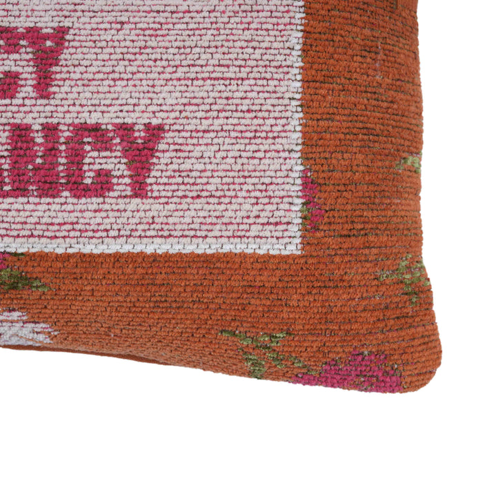 Fancy Schmancy Jacquard Cotton Pillow