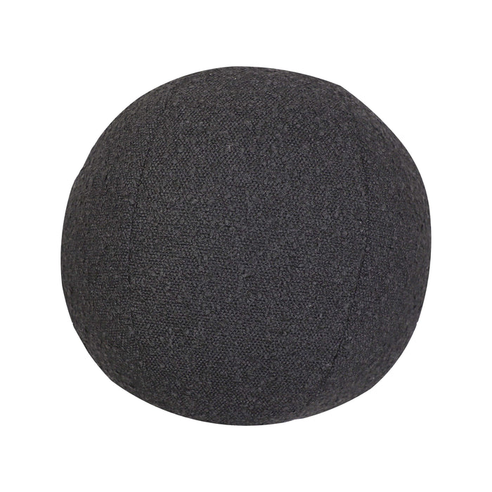 Boba Black Boucle 14 inch Pillow