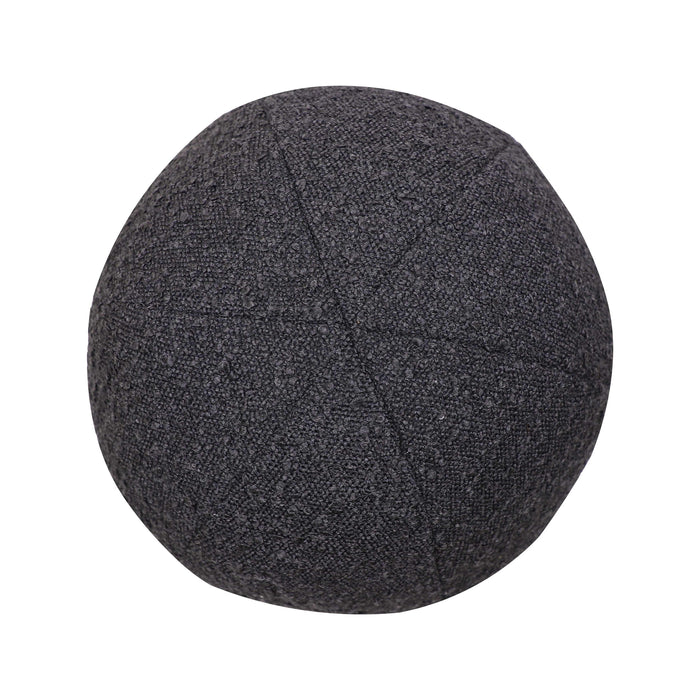 Boba Black Boucle 14 inch Pillow