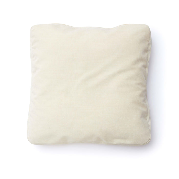 Tipsy Cream Chenille 20 x 20 inch Square Floppy Pillow