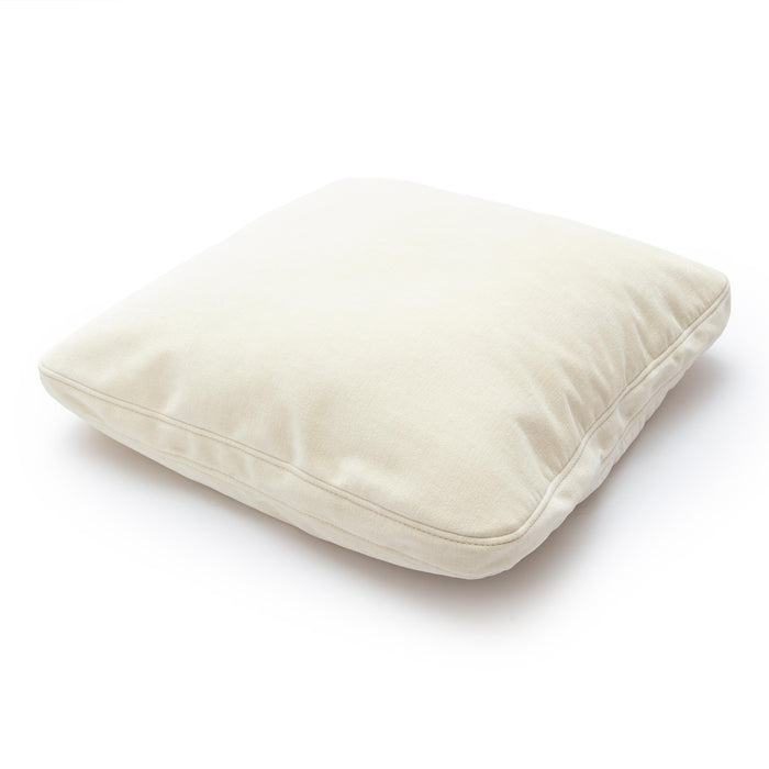 Tipsy Cream Chenille 20 x 20 inch Square Floppy Pillow