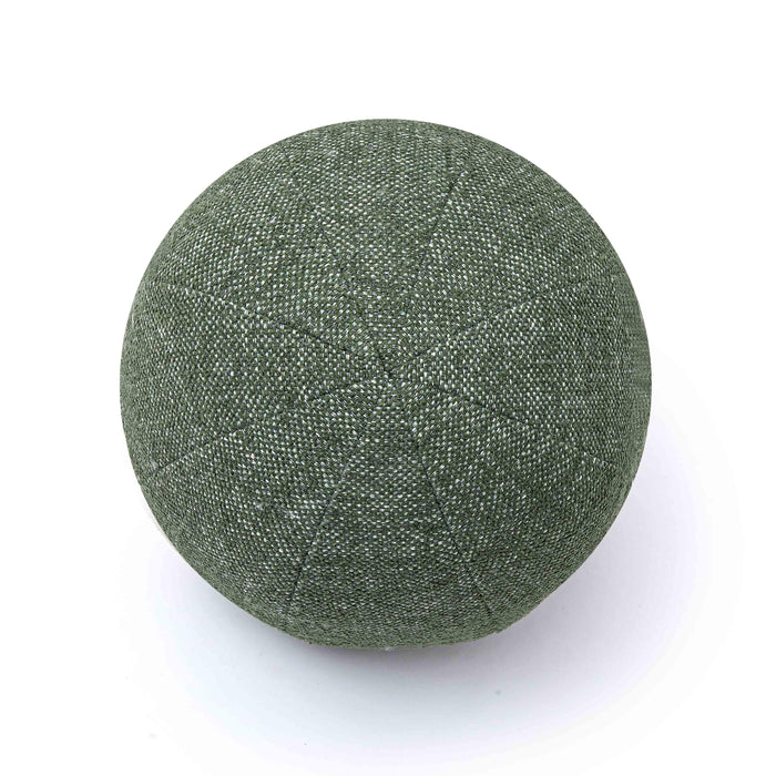 Boba Forest Green Textured Basketweave 14 inch Pillow