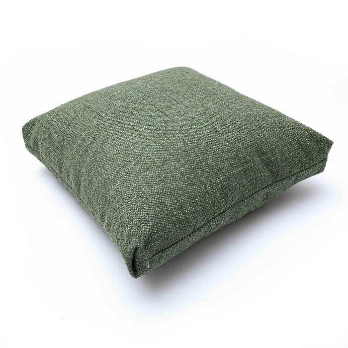 Malolo Green Basketweave 20 inch Square Vegan-Down Pillow