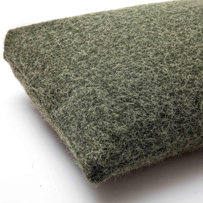 Malolo Green Long Mohair 20 x12 inch Rectangular Vegan-Down Pillow - COVER