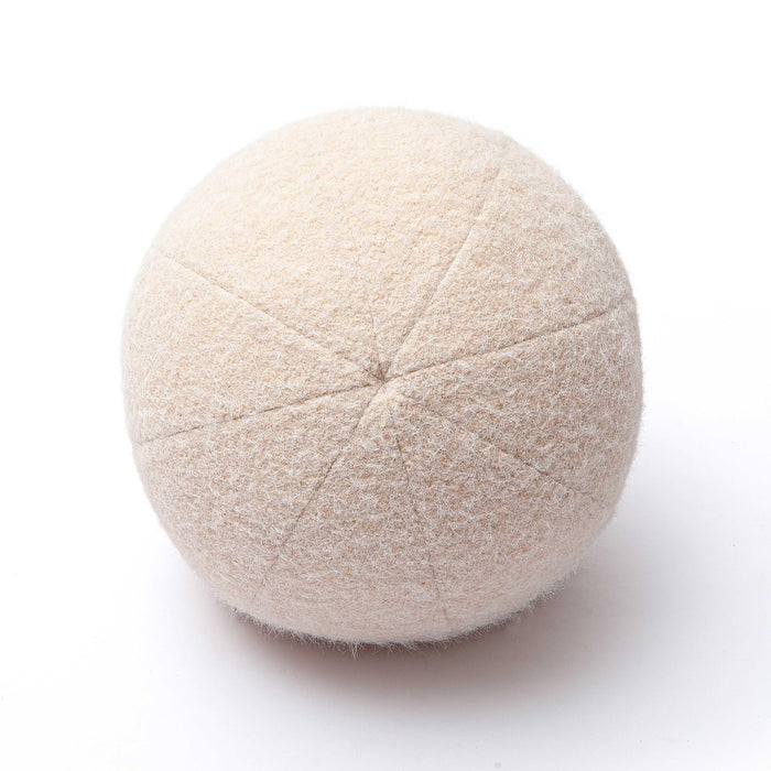 Boba Rose-Tan Long Mohair 9 inch Pillow