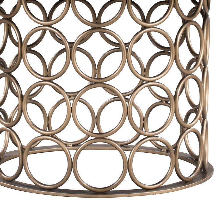 Valentina Brass Round Dining Table - UK