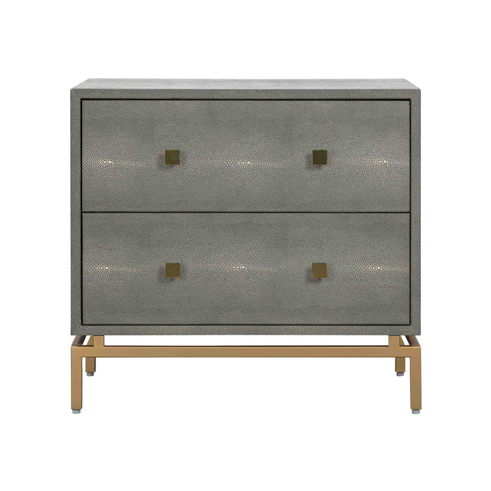 Pesce Shagreen Nightstand - UK