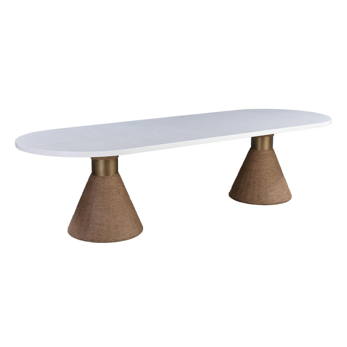 Rishi Natural Rope Oval Table