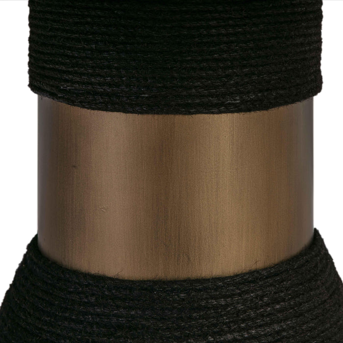 Rishi Black Rope Round Table - UK