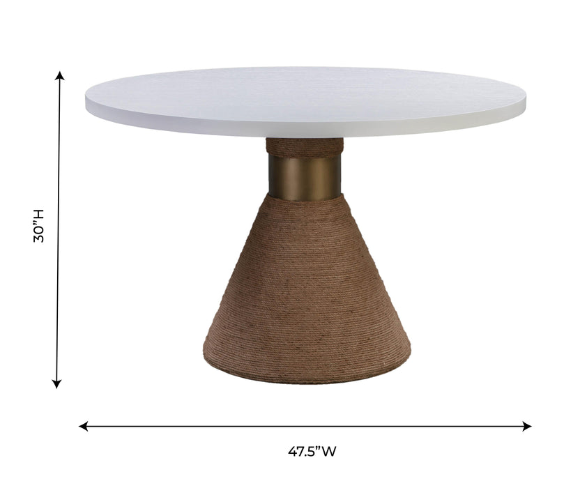 Rishi Natural Rope Round Table - UK