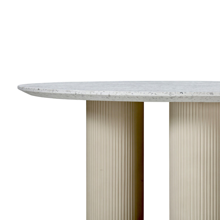 Parcino Terrazzo Concrete Indoor / Outdoor Dining Table - UK