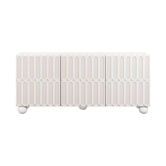 Tori Motif Taupe Buffet - UK