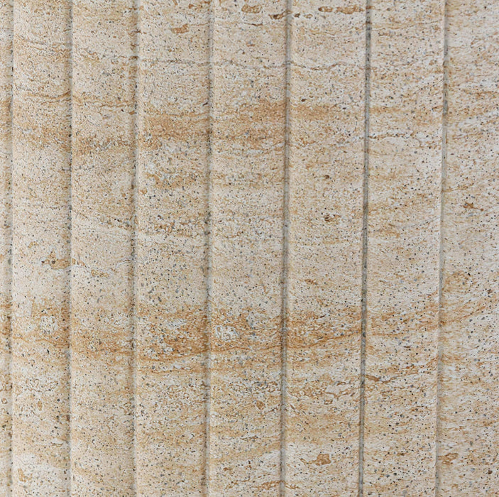 Blossom Washed Travertine Finish Indoor / Outdoor 54 inch Round Dining Table