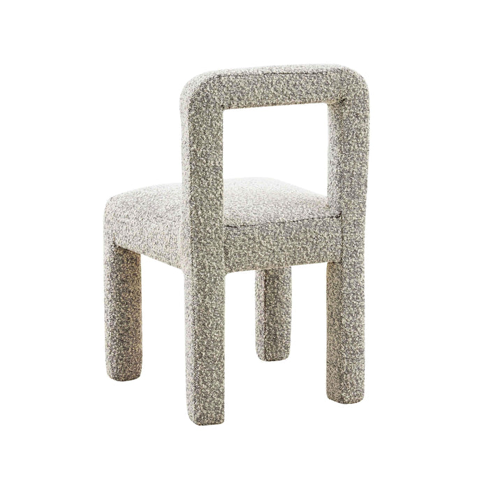 Hazel Grey Boucle Dining Chair - UK