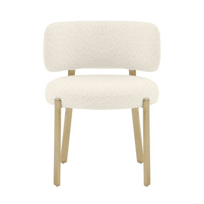 Margaret Cream Boucle Dining Chair - UK