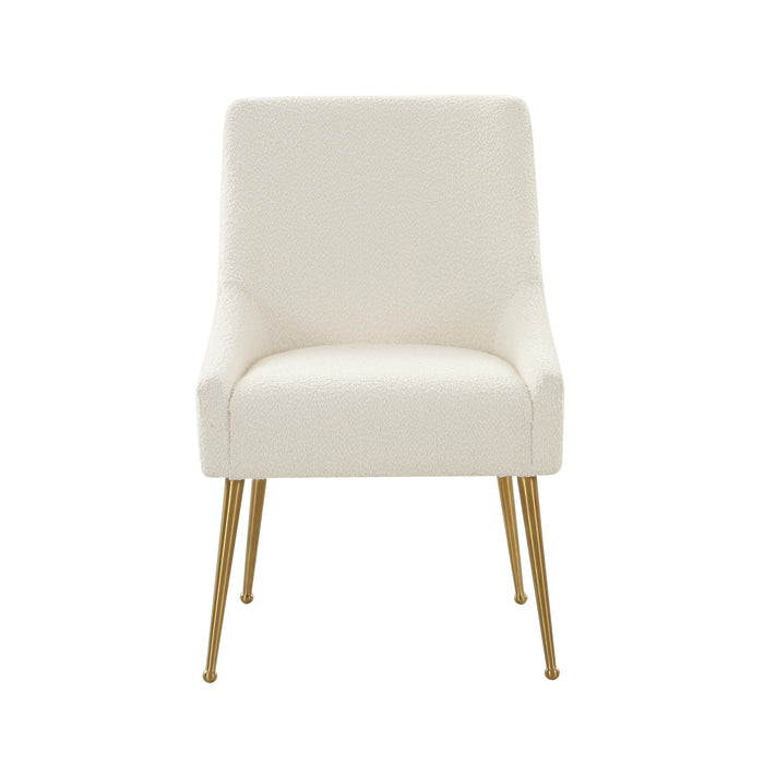 Beatrix Cream Performance Boucle Side Chair - UK
