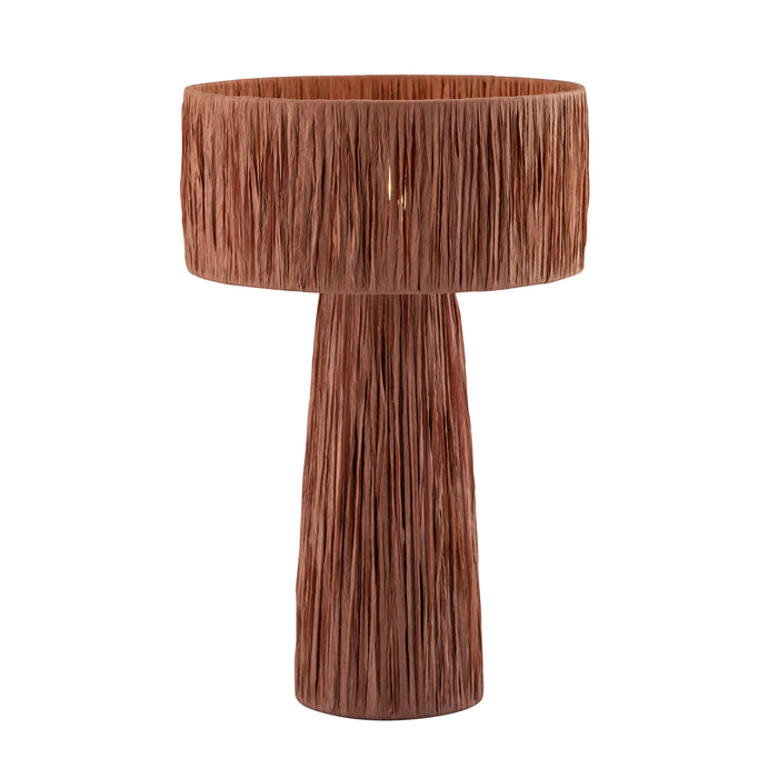 Shelby Rafia Brick Table Lamp