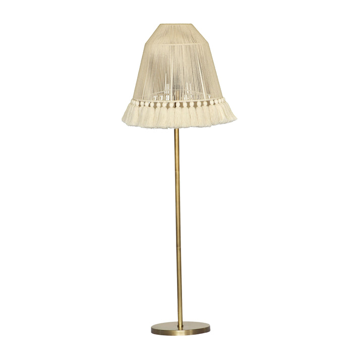 June White Tall Floor Lamp 9