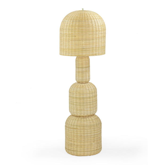 Kootu Natural Rattan Floor Lamp