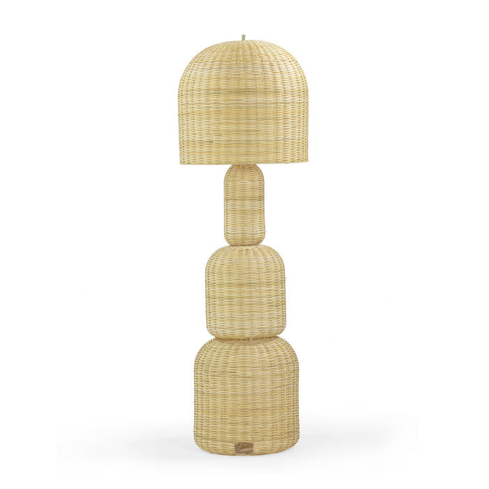 Kootu Natural Rattan Floor Lamp