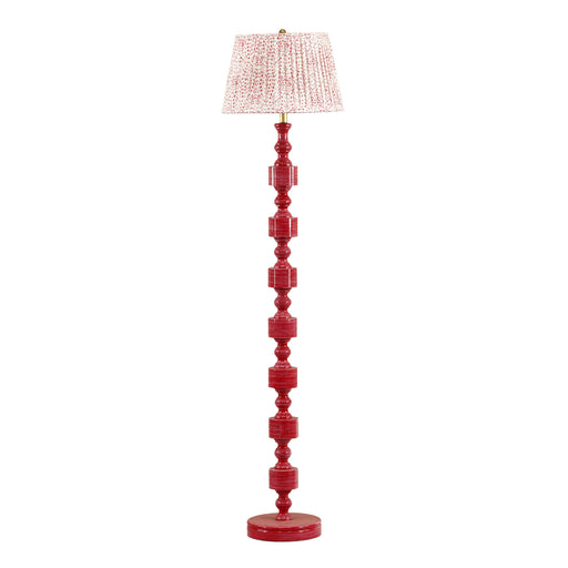Peggy Pink Spotted Floor Lamp - MR ZEE FURNITURE