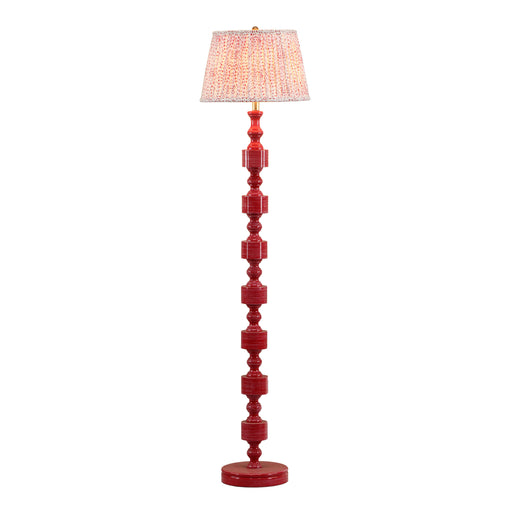 Peggy Pink Spotted Floor Lamp - MR ZEE FURNITURE