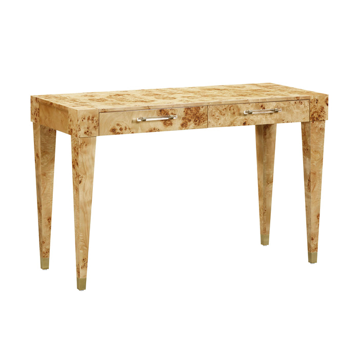 Brandyss Natural Burl Work Desk - UK