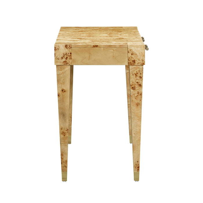 Brandyss Natural Burl Work Desk - UK