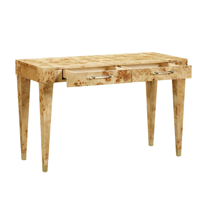 Brandyss Natural Burl Work Desk - UK