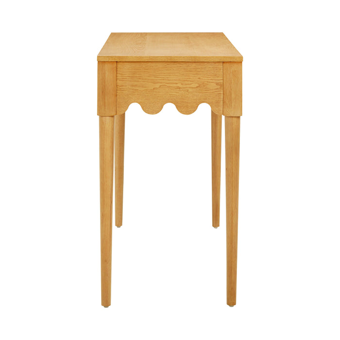 Oodle Natural Ash 2-Drawer Desk - UK