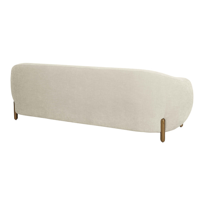 Lina Grey Textured Linen Sofa - UK