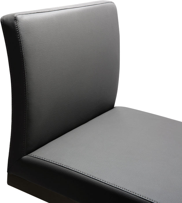 Parma Grey Stainless Steel Counter Stool - Set of 2 - UK