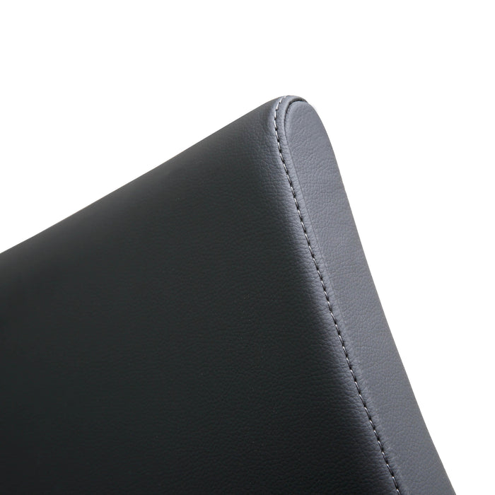 Denmark Black Stainless Steel Barstool - Set of 2 - UK