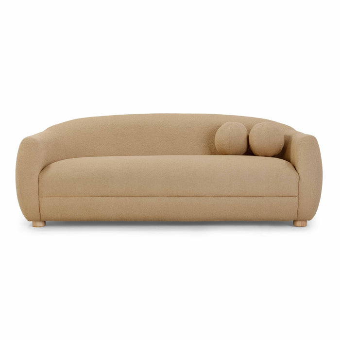 Judy Honey Boucle Sofa