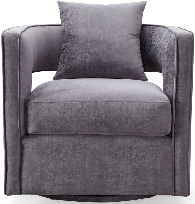 Kennedy Grey Swivel Chair - UK