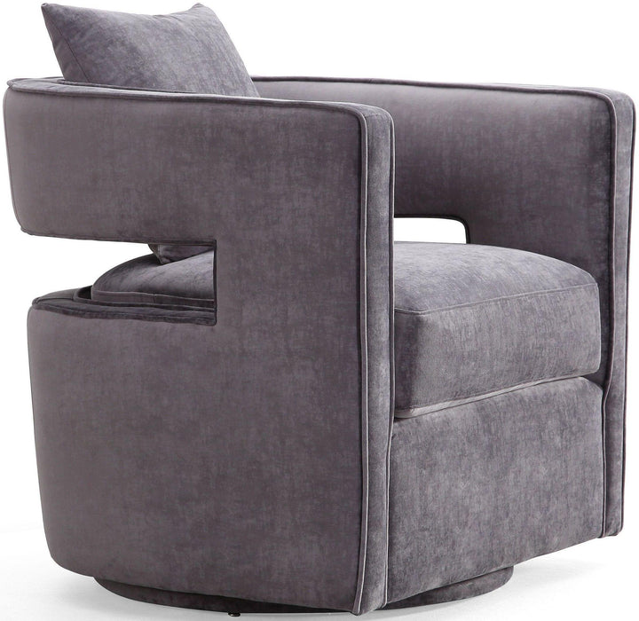Kennedy Grey Swivel Chair - UK