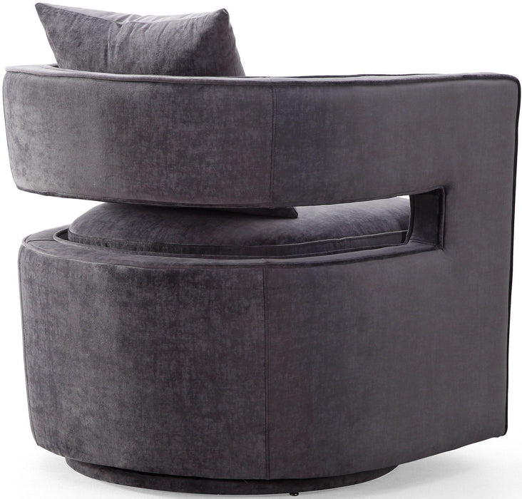Kennedy Grey Swivel Chair - UK