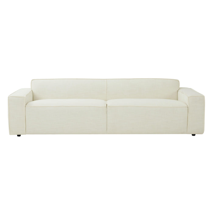 Olafur Cream Linen Sofa - UK