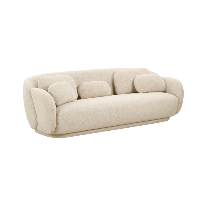 Misty Cream Boucle Sofa - UK
